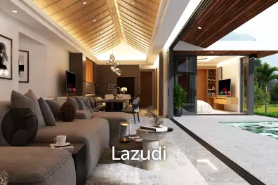 3 Bed 3.5 Bath 385.37 SQ.M The Green Hill Lamai Pool villas