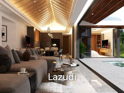 3 Bed 3.5 Bath 385.37 SQ.M The Green Hill Lamai Pool villas