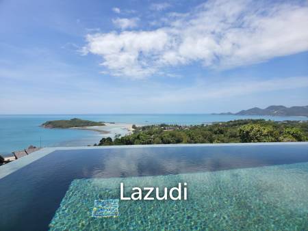 Koh Samui Best View: Brand-New 5+ Beds Luxury Villa For Sale
