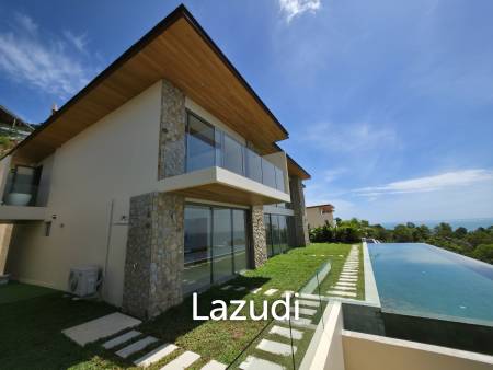 Koh Samui Best View: Brand-New 5+ Beds Luxury Villa For Sale