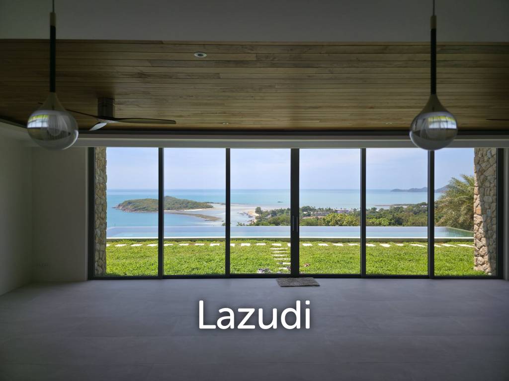 Koh Samui Best View: Brand-New 5+ Beds Luxury Villa For Sale