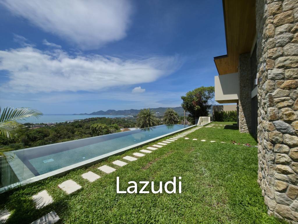 Koh Samui Best View: Brand-New 5+ Beds Luxury Villa For Sale