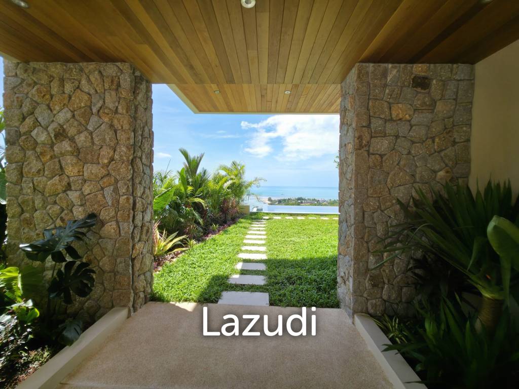 Koh Samui Best View: Brand-New 5+ Beds Luxury Villa For Sale