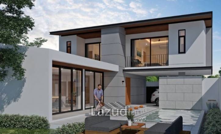 3 Bed 3.5 Bath 285.69 SQ.M Golden Pool Villas Plai Laem Phase 2