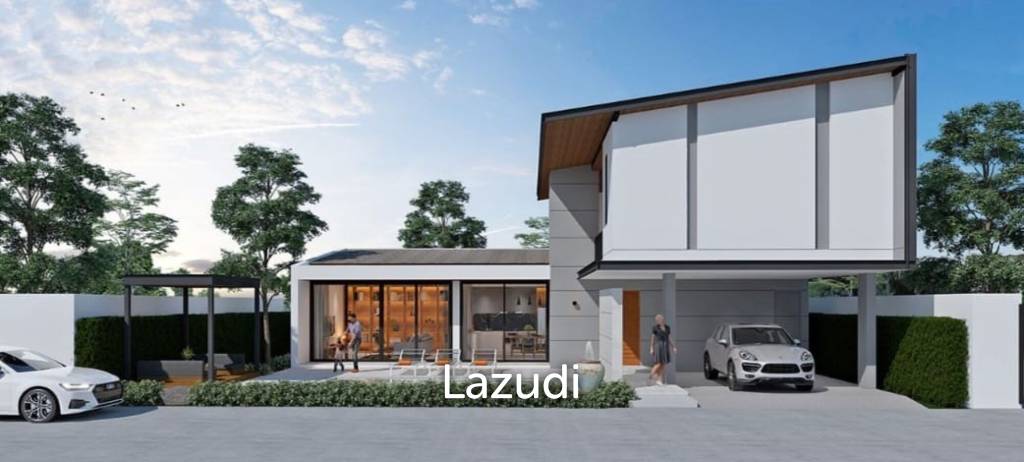 3 Bed 3.5 Bath 285.69 SQ.M Golden Pool Villas Plai Laem Phase 2
