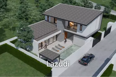 3 Bed 3.5 Bath 285.69 SQ.M Golden Pool Villas Plai Laem Phase 2