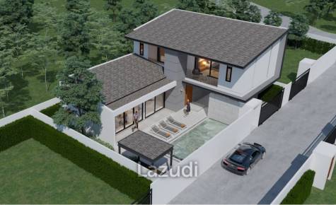 3 Bed 3.5 Bath 285.69 SQ.M Golden Pool Villas Plai Laem Phase 2