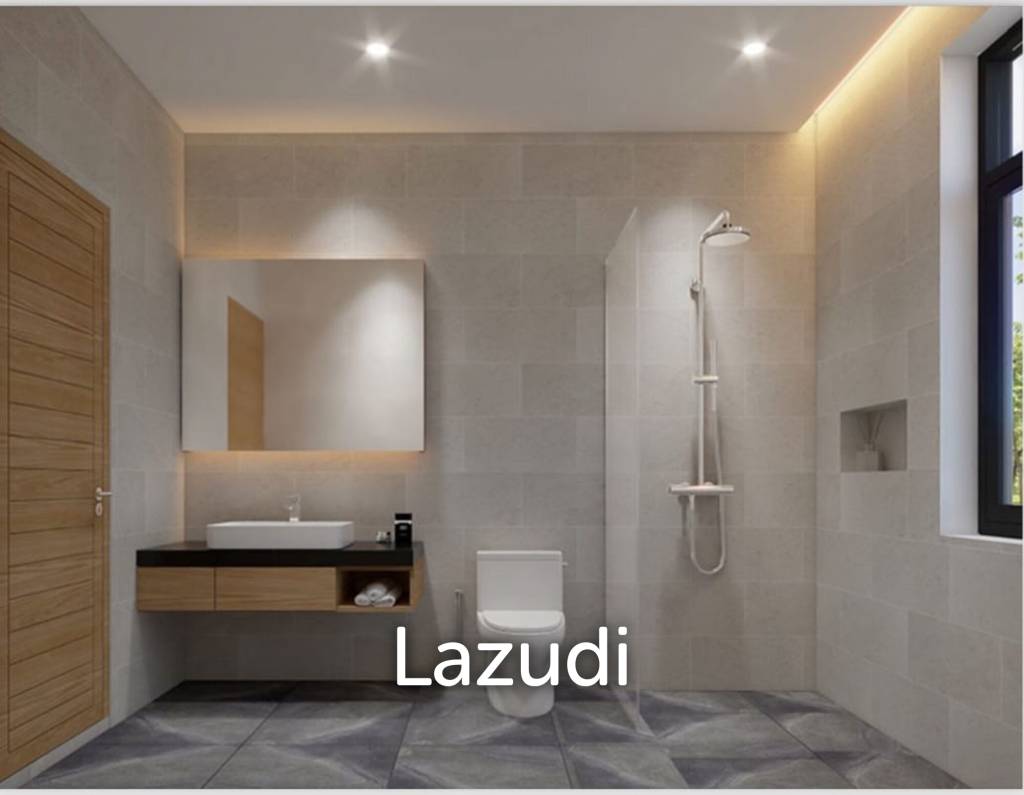 3 Bed 3.5 Bath 285.69 SQ.M Golden Pool Villas Plai Laem Phase 2