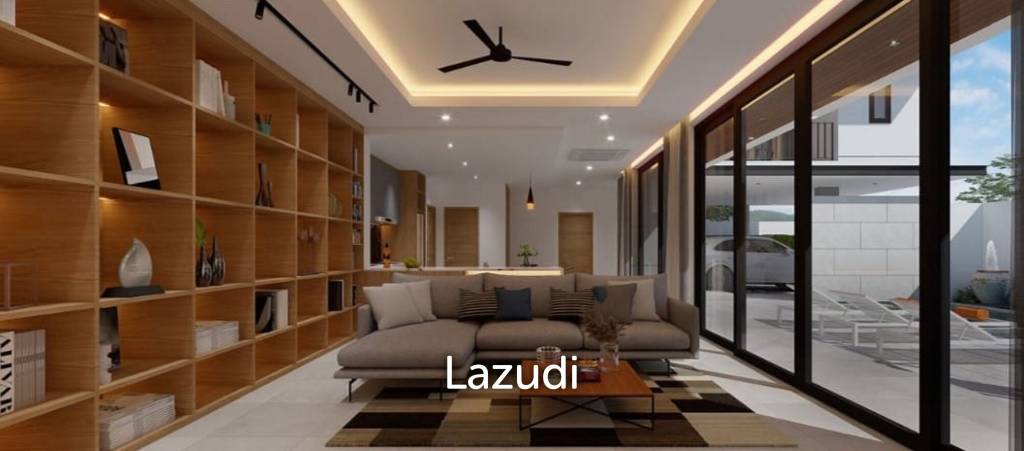 3 Bed 3.5 Bath 285.69 SQ.M Golden Pool Villas Plai Laem Phase 2