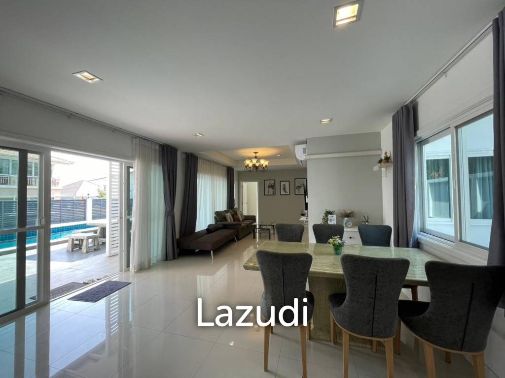 For Rent: Aomsin Residence 3 Bedroom Villa with Pool in Soi Hua Hin102