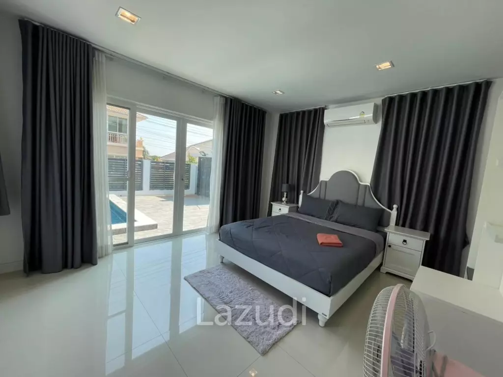 For Rent: Aomsin Residence 3 Bedroom Villa with Pool in Soi Hua Hin102