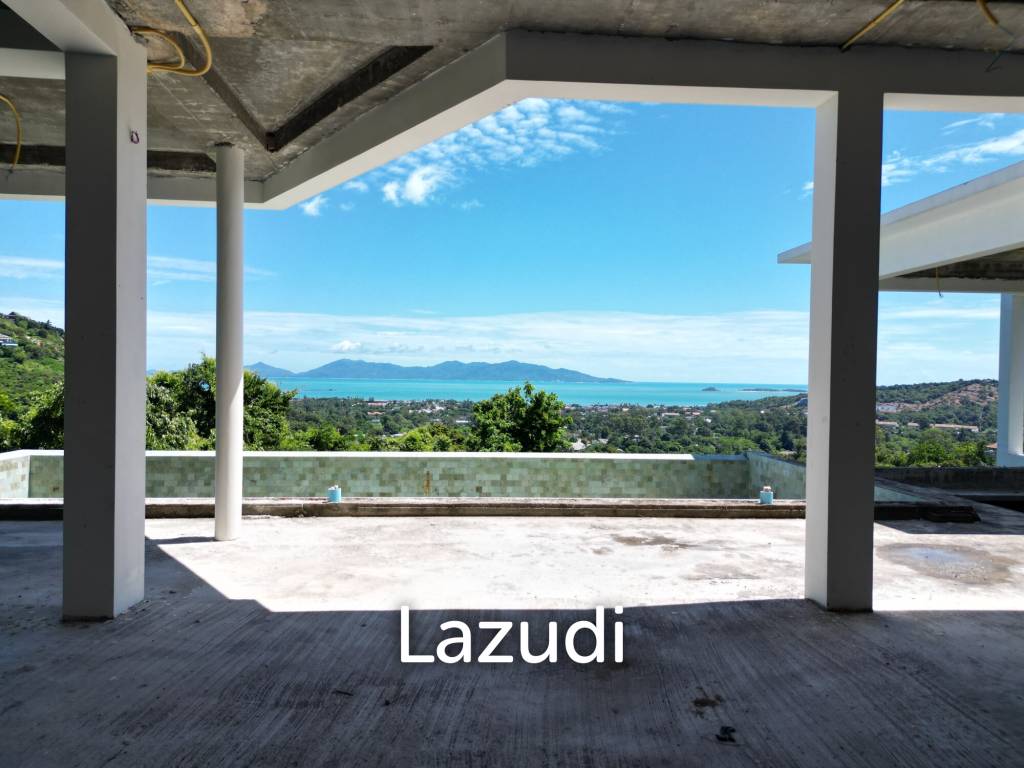 5-Bedroom Villa with Stunning Sea Views in Bophut Hills, Koh Samui
