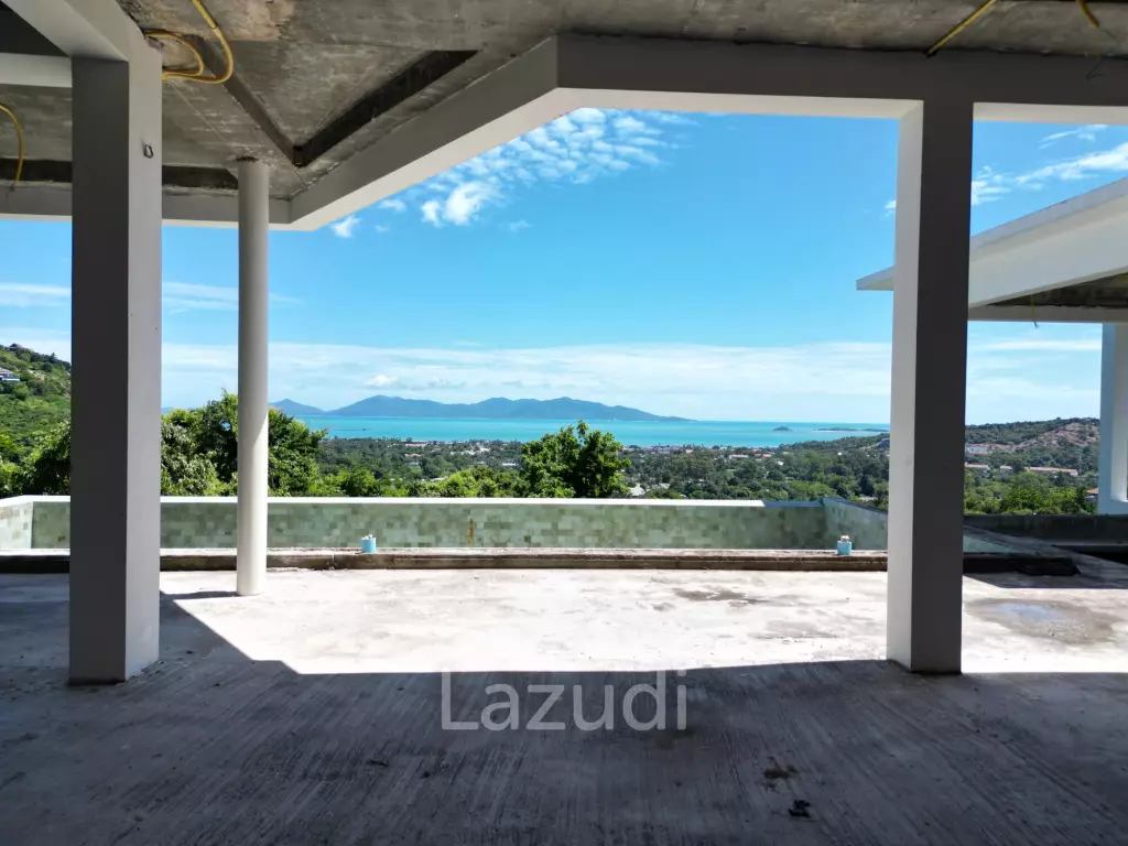 5-Bedroom Villa with Stunning Sea Views in Bophut Hills, Koh Samui