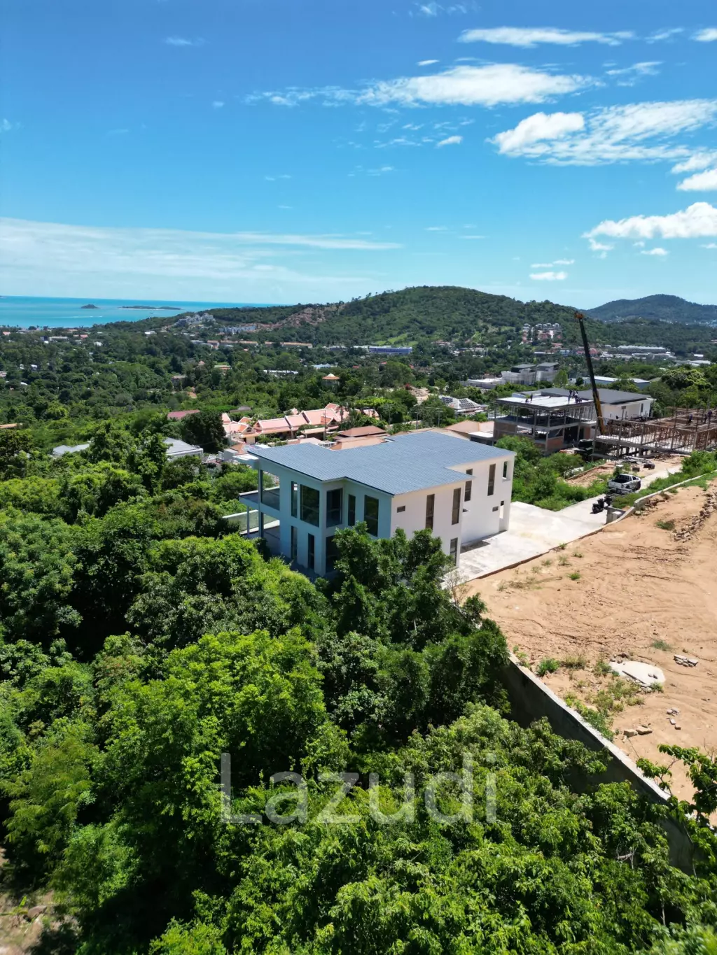 5-Bedroom Villa with Stunning Sea Views in Bophut Hills, Koh Samui