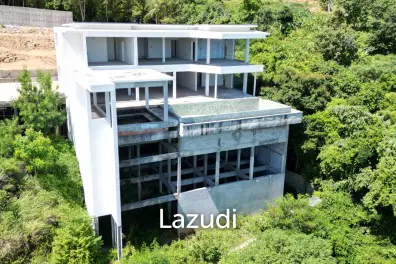 5-Bedroom Villa with Stunning Sea Views in Bophut Hills, Koh Samui