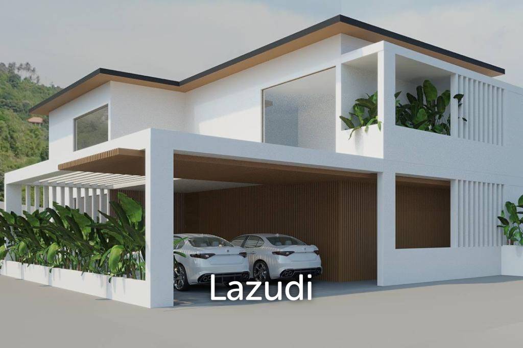 5-Bedroom Villa with Stunning Sea Views in Bophut Hills, Koh Samui
