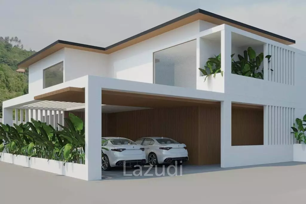 5-Bedroom Villa with Stunning Sea Views in Bophut Hills, Koh Samui