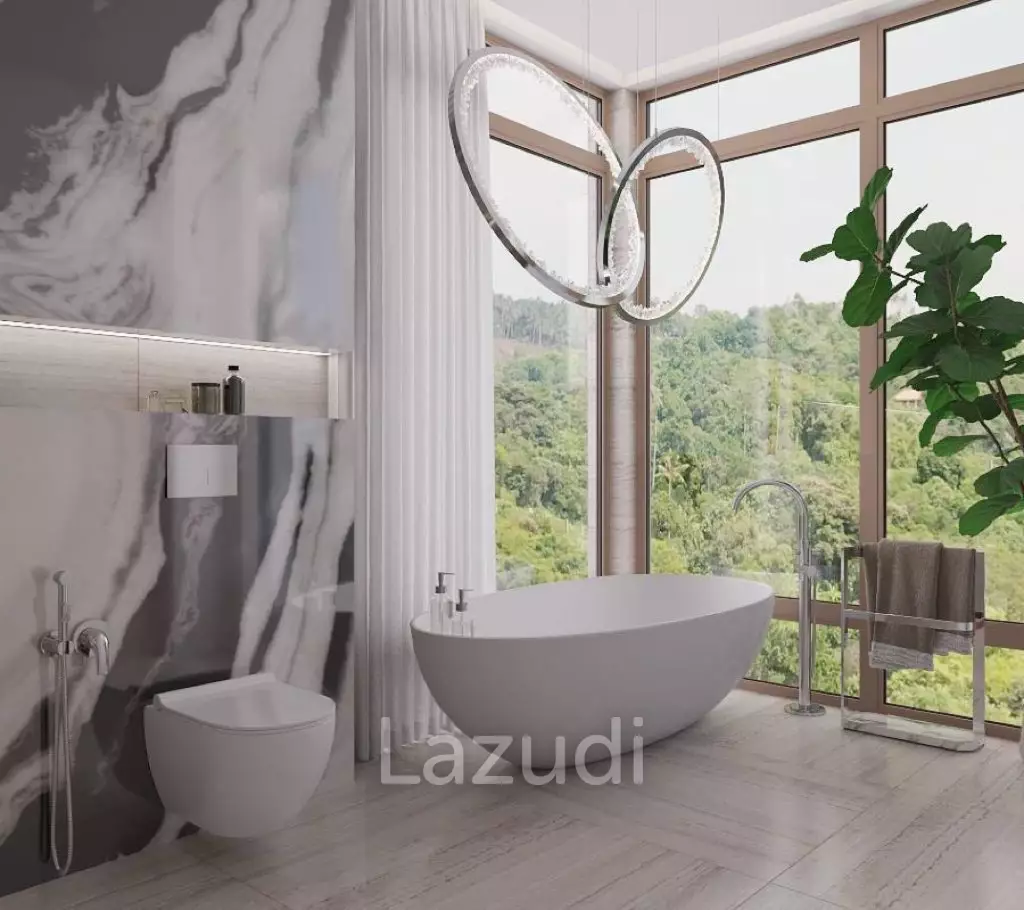 5-Bedroom Villa with Stunning Sea Views in Bophut Hills, Koh Samui