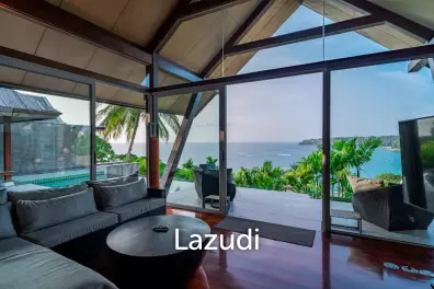 Luxury 4-Bedroom Pool Villa with Mountain and Ocean Views for Sale