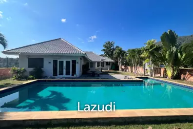 PALM HILLS HOMES : 4 Bed Pool Villa With Guest Villas On Golf Course with Lifetime Golf Membership