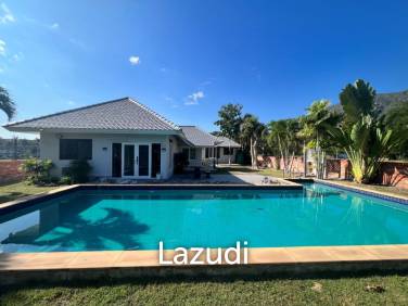 PALM HILLS HOMES : 4 Bed Pool Villa With Guest Villas On Golf Course with Lifetime Golf Membership