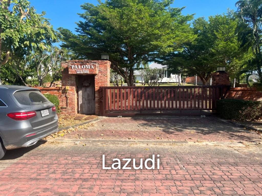 PALM HILLS HOMES : 4 Bed Pool Villa With Guest Villas On Golf Course with Lifetime Golf Membership