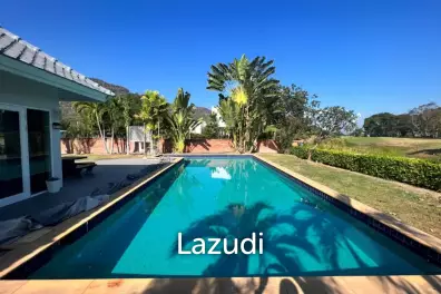 PALM HILLS HOMES : 4 Bed Pool Villa With Guest Villas On Golf Course with Lifetime Golf Membership