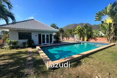 PALM HILLS HOMES : 4 Bed Pool Villa With Guest Villas On Golf Course with Lifetime Golf Membership