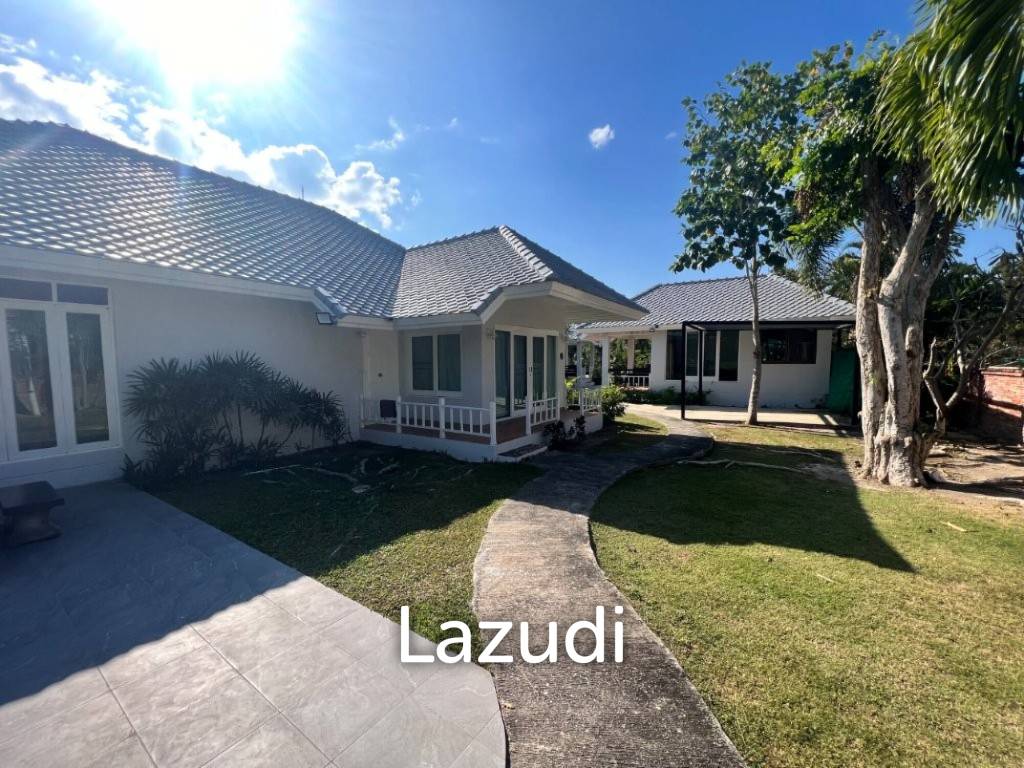 PALM HILLS HOMES : 4 Bed Pool Villa With Guest Villas On Golf Course with Lifetime Golf Membership