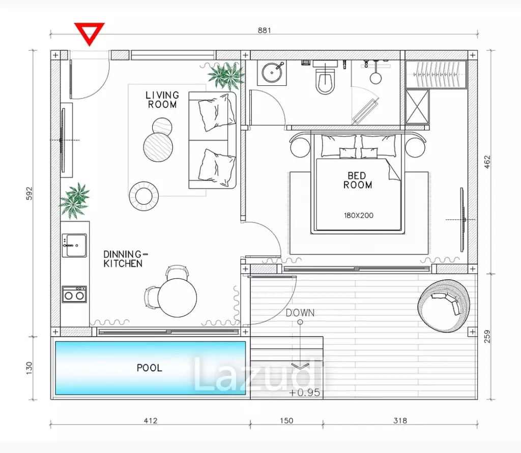 1  Bed Sea Views 73 SQ.M Sala Suan