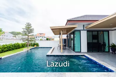 วิลล่าชั้นเดียวหรู 225 ตร.ม. พร้อมสระว่ายน้ำส่วนตัวใจกลางหัวหิน