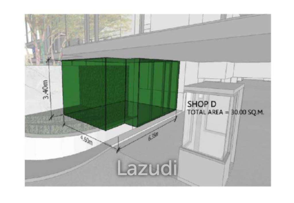 Modern Retail Unit in Bangkok's 949 Neighborhood