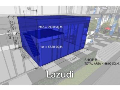 Modern Retail Unit in Bangkok's 949 Neighborhood