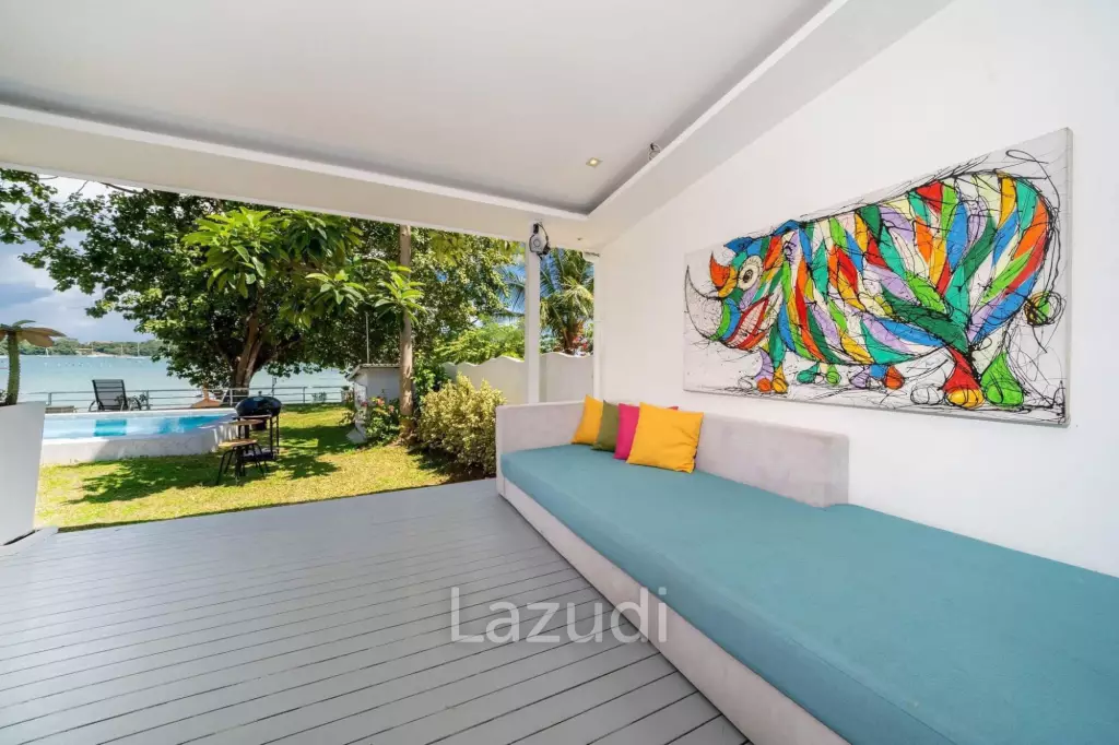 Beachfront 4-bedroom villa in Ao Yon
