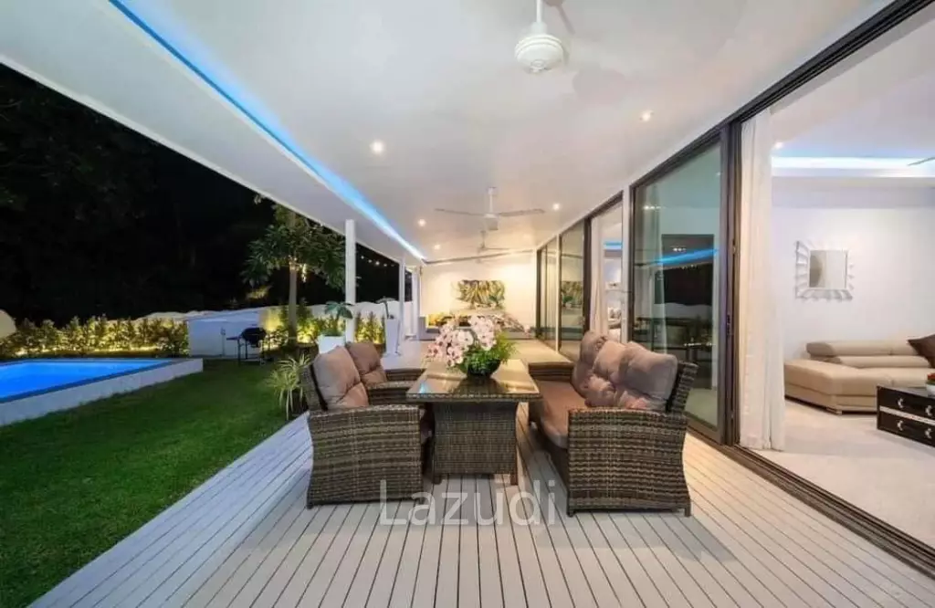 Beachfront 4-bedroom villa in Ao Yon