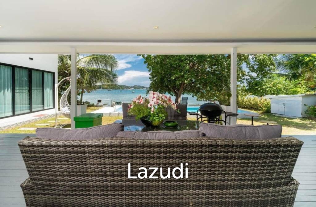 Beachfront 4-bedroom villa in Ao Yon