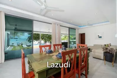 Beachfront 4-bedroom villa in Ao Yon
