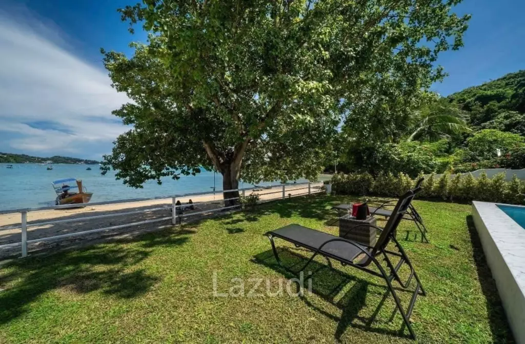 Beachfront 4-bedroom villa in Ao Yon