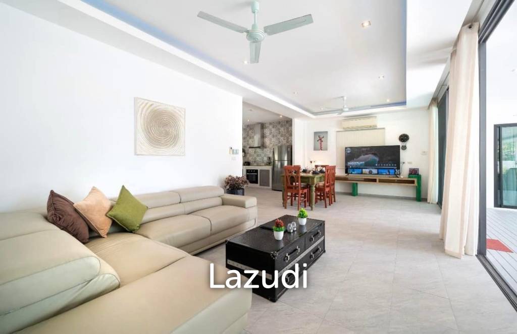Beachfront 4-bedroom villa in Ao Yon