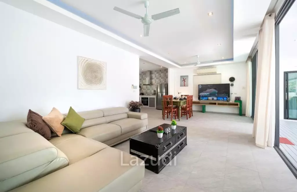 Beachfront 4-bedroom villa in Ao Yon