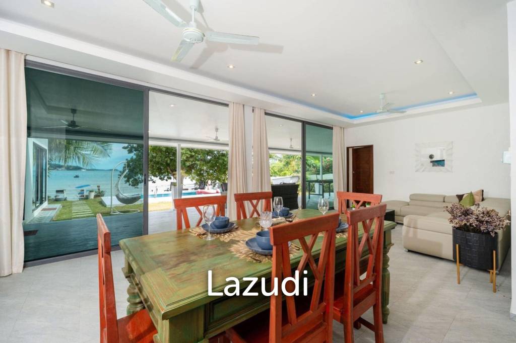 Beachfront 4-bedroom villa in Ao Yon