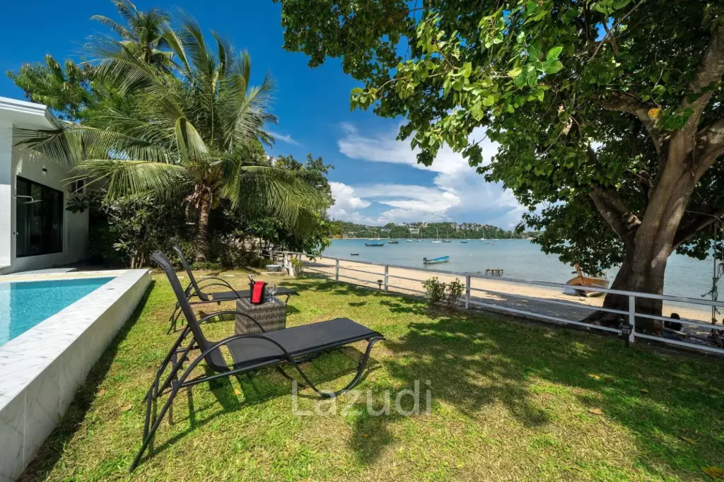 Beachfront 4-bedroom villa in Ao Yon