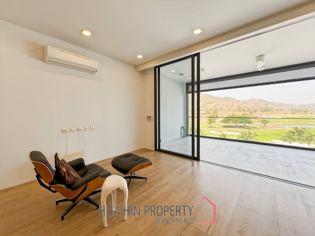 Luxurious Condo with Scenic Golf Course View in Black Mountain Hua Hin