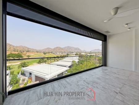 Luxurious Condo with Scenic Golf Course View in Black Mountain Hua Hin