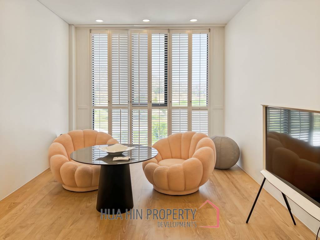 Luxurious Condo with Scenic Golf Course View in Black Mountain Hua Hin