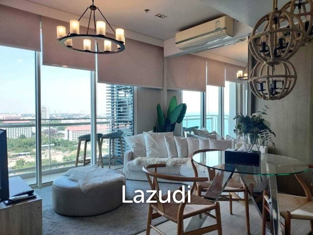 2 Beds 2 Baths 55.45 SQ.M. Veranda Residence Pattaya