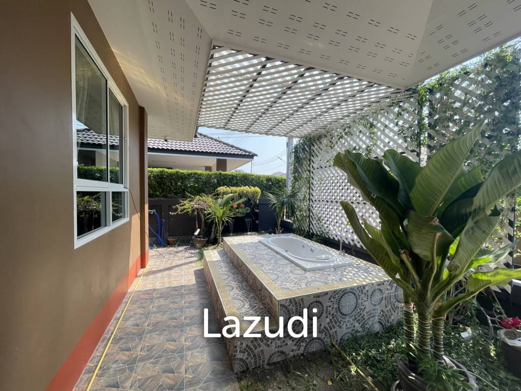 Baan Rak Resort: Well-maintained house with 3 bedrooms and 2 bathrooms