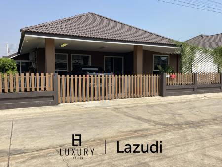 บ้านรักรีสอร์ท : บ้านพักที่ได้รับการดูแลอย่างดี มี 3 ห้องนอน 2 ห้องน้ำ