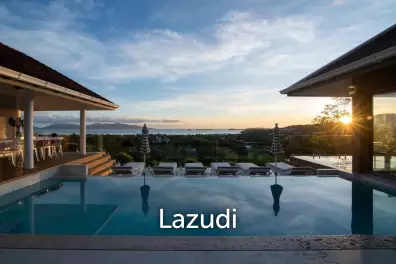 Stunning 5-Bedroom Villa with Breathtaking Ocean Views in Bo Phut Hills