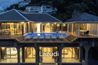 Stunning 5-Bedroom Villa with Breathtaking Ocean Views in Bo Phut Hills